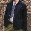 Men's Retro Corduroy Lapel Single Breasted Casual Jacket 49322159Z sold by Manly