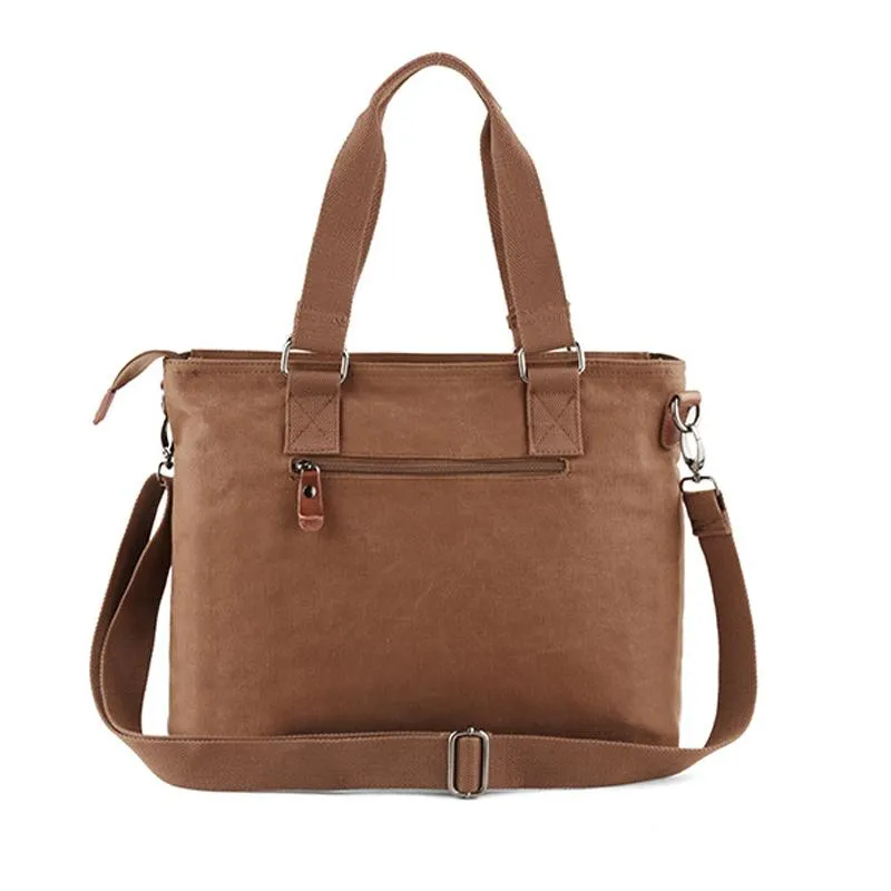 Men's Canvas Briefcase 41920168Q sold by Manly product image thumbnail 4