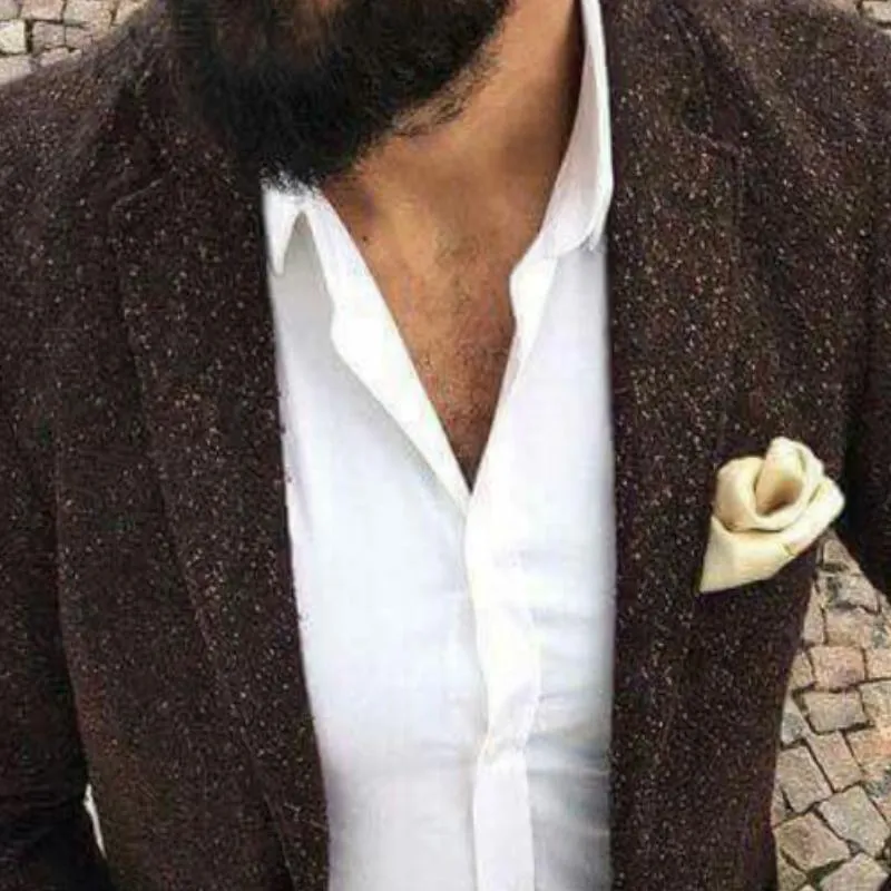 Men's Vintage Casual Solid Pocket Blazer 21950117TO sold by Manly product image thumbnail 3