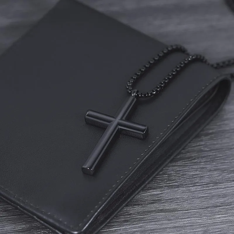 Casual Retro Simple Cross Necklace 96782856TO sold by Manly product image thumbnail 4