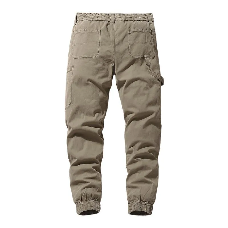 Men's Casual Outdoor Cotton Multi-Pocket Slim Fit Workwear Pants 54175680M sold by Manly product image thumbnail 5