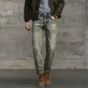 Men's Vintage Distressed Straight Jeans 35039230Y sold by Manly