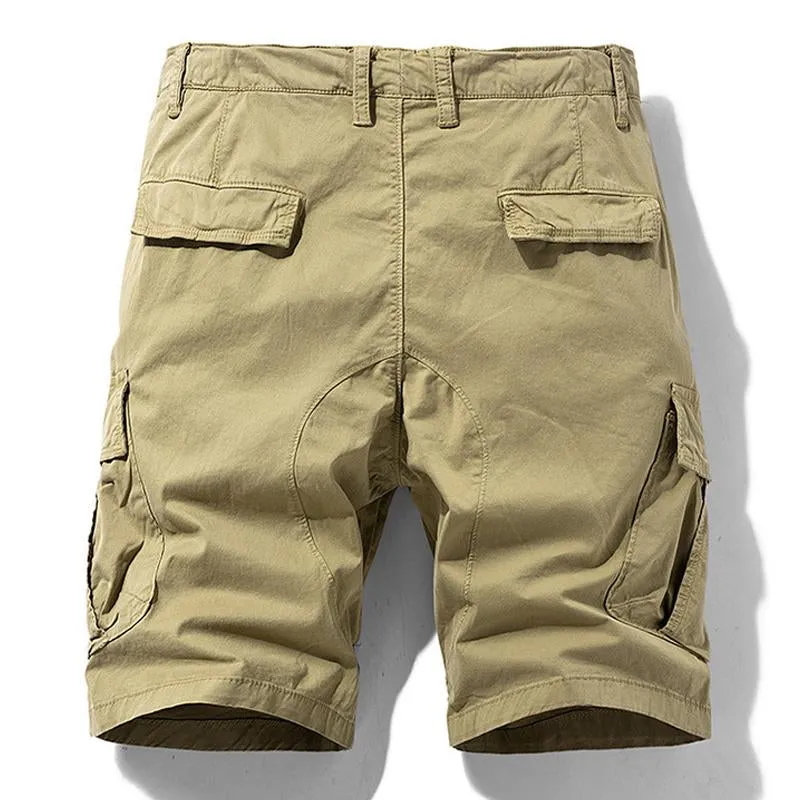 Men's Casual Cotton Loose Multi-Pocket Cargo Shorts 05420553M sold by Manly product image thumbnail 5