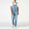 Men's Vintage Ripped Denim Overalls 13051552Y sold by Manly