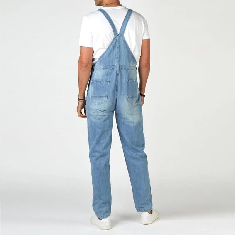 Men's Vintage Ripped Denim Overalls 13051552Y sold by Manly product image thumbnail 3