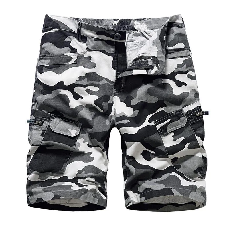Men's Casual Camo Multi-Pocket Cargo Shorts 13611064Y sold by Manly product image thumbnail 3