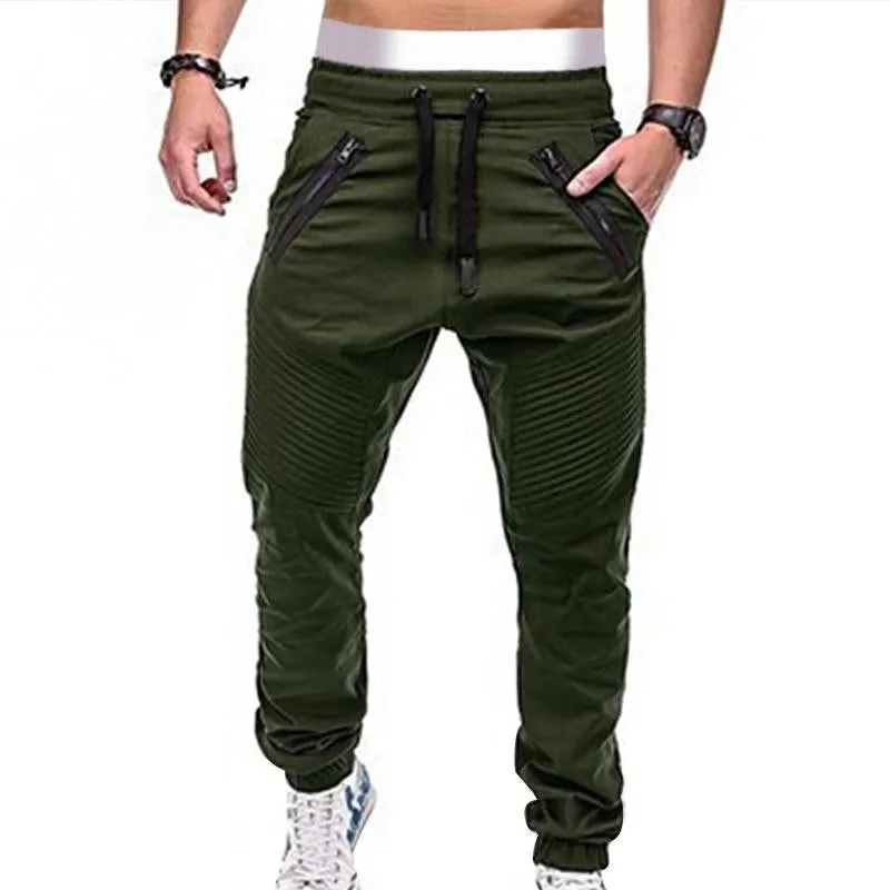 Men's Casual Lace-up Elastic Waist Loose Sweat Pants 27096396M sold by Manly product image thumbnail 4