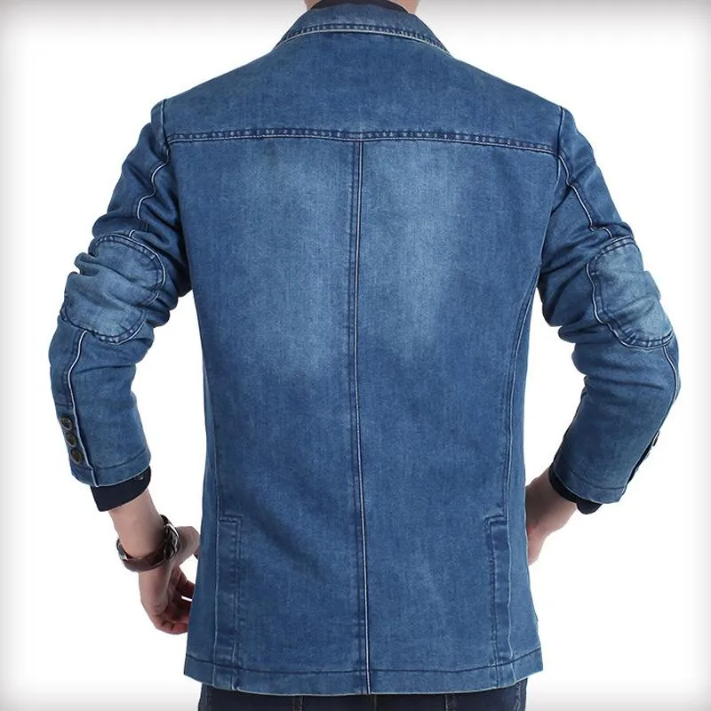 Men's Vintage Denim Blazer 97906211Y sold by Manly product image thumbnail 4