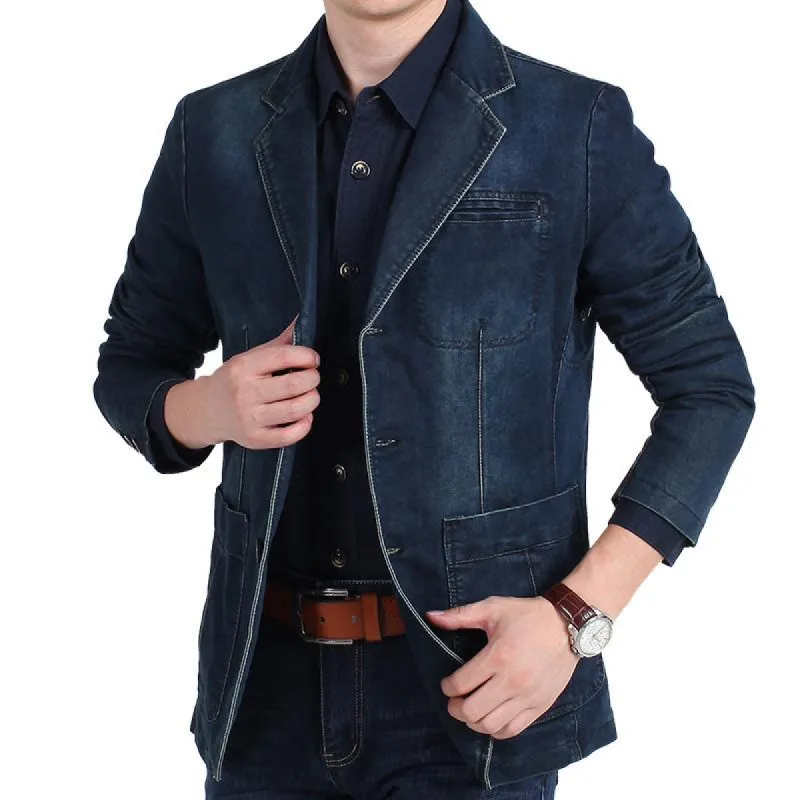 Men's Vintage Denim Blazer 97906211Y sold by Manly
