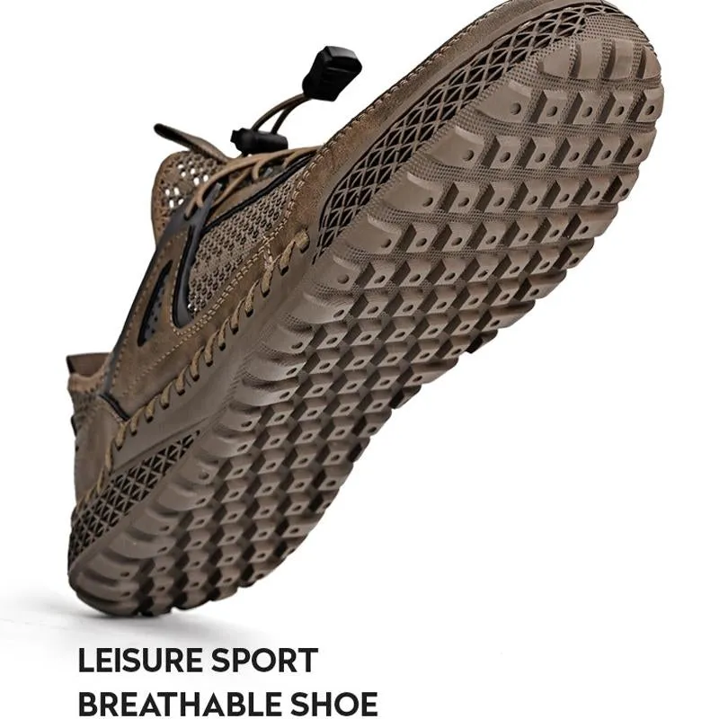 Men's Casual Mesh Hollow Breathable Non-slip Slip-On Shoes 73775114M sold by Manly product image thumbnail 4