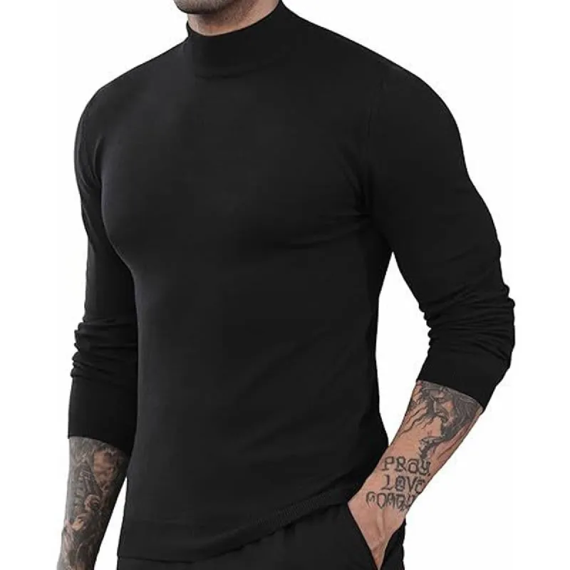 Men's Pullover Simple and Versatile Knitted Sweater 32519959X sold by Manly