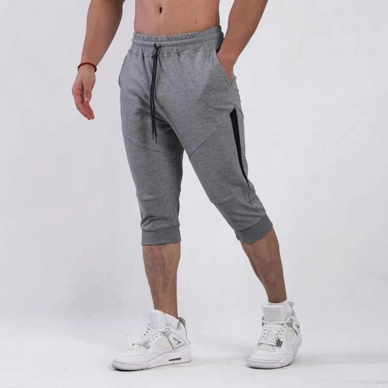 Men's Solid Color Elastic Waist Sports Shorts 84017560Z sold by Manly product image thumbnail 5
