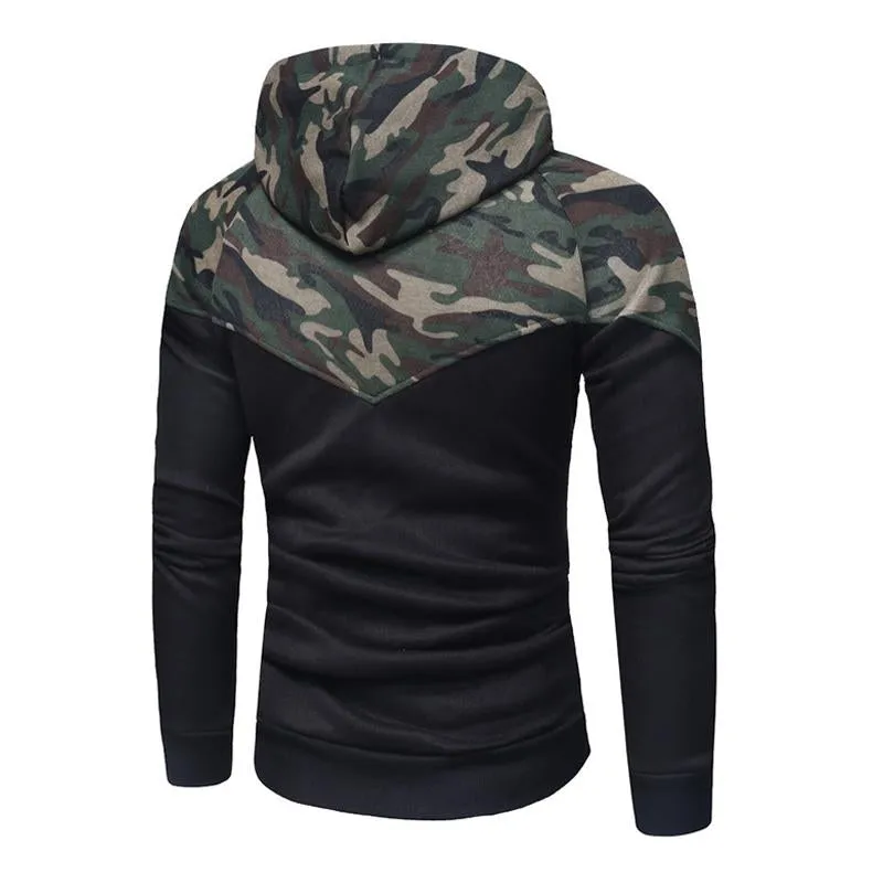 Men's Camouflage Zip-Up Hoodie 52275869X sold by Manly product image thumbnail 4