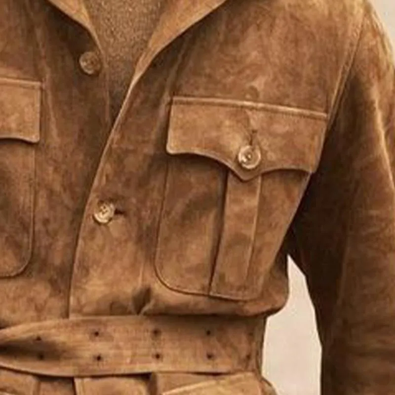 Men's Vintage Suede Multi-Pocket Blazer 69431407X sold by Manly product image thumbnail 3