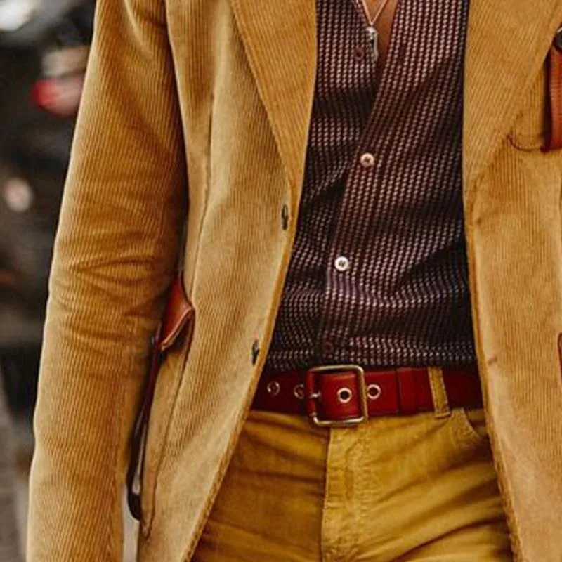 Men's Vintage Corduroy Multi-Pocket Blazer 66611080X sold by Manly product image thumbnail 4