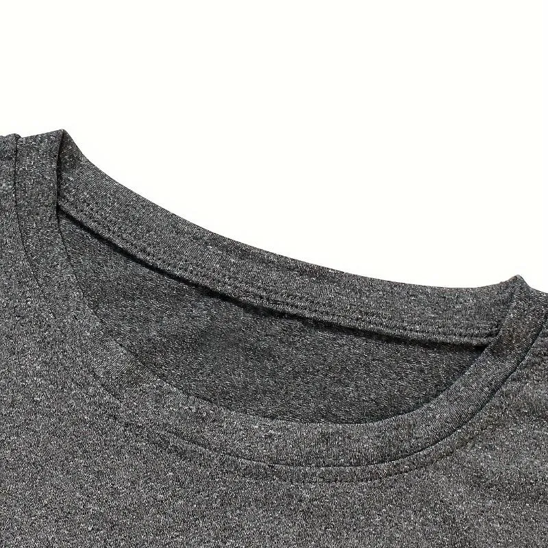 Men's Casual Colorblock Round Neck Slim Long Sleeve T-shirt 42891123M sold by Manly product image thumbnail 5