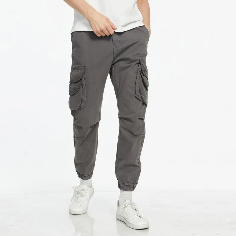 Men's Casual Multi-Pocket Cargo Pants 22930510Y sold by Manly product image thumbnail 4