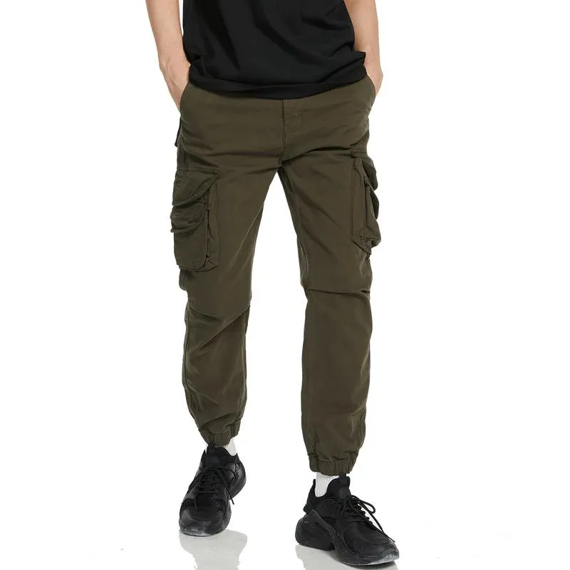 Men's Casual Multi-Pocket Cargo Pants 22930510Y sold by Manly product image thumbnail 3