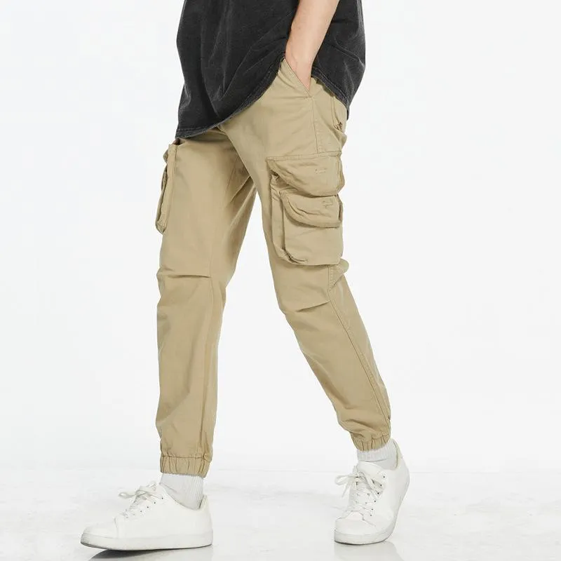 Men's Casual Multi-Pocket Cargo Pants 22930510Y sold by Manly product image thumbnail 2
