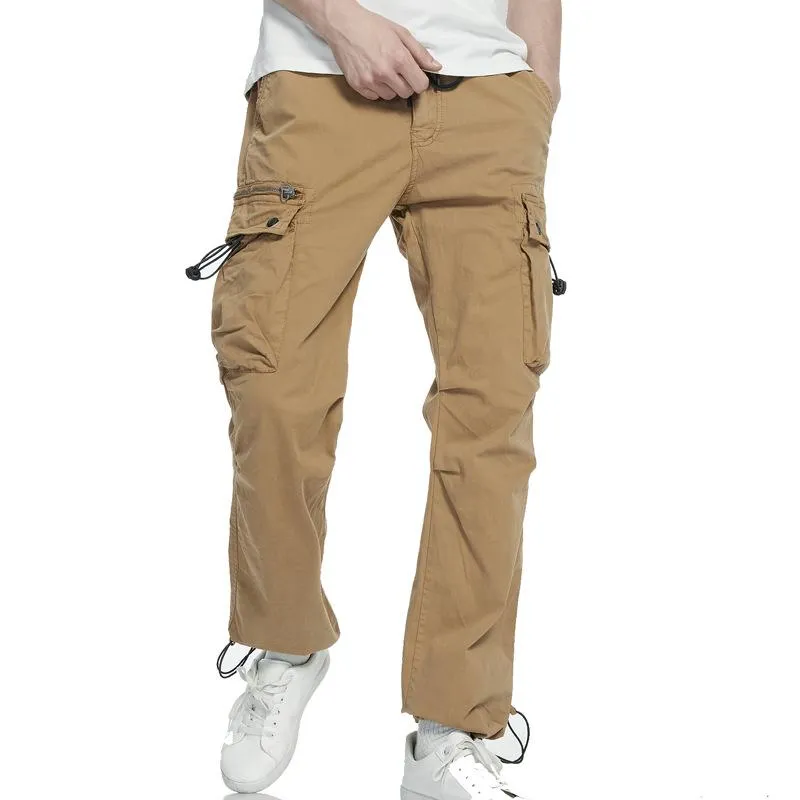 Men's Casual Multi-Pocket Cargo Pants 51878871Y sold by Manly