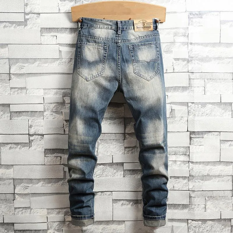 Men's Ripped Stretch Slim Jeans 34378530Y sold by Manly product image thumbnail 3