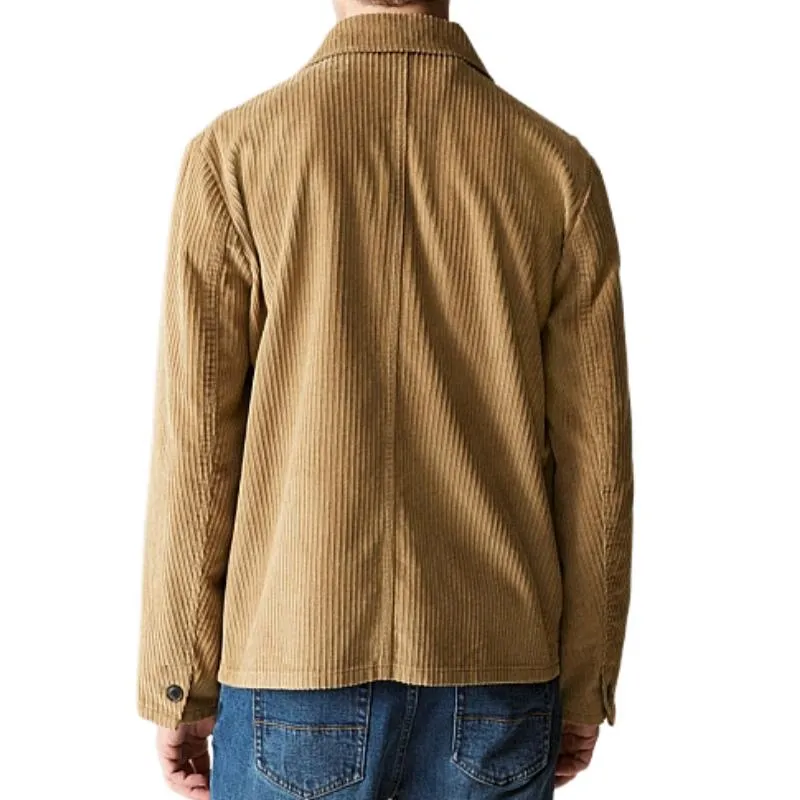Men's Casual Corduroy Patch Pocket Lapel Single Breasted Work Jacket 07975708M sold by Manly product image thumbnail 3