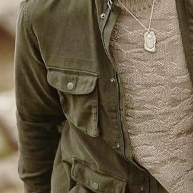 Men's Outdoor Canvas Multi-Pocket Zip Jacket 45173602X sold by Manly product image thumbnail 2