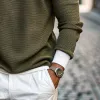 Men's Colorblock Zipper Crewneck Casual Sweater 95440001Y sold by Manly