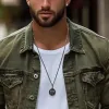 Men's Vintage Washed Single Breasted Lapel Jacket 08869948X sold by Manly