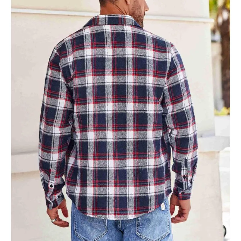 Men's Casual Plaid Long Sleeve Shirt 35428060Y sold by Manly product image thumbnail 2