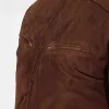 Men's Casual Outdoor Suede Stand Collar Zipper Slim Fit Jacket 80423466M sold by Manly