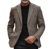 Men's Vintage Check Lapel Single Breasted Blazer 50611652Y sold by Manly