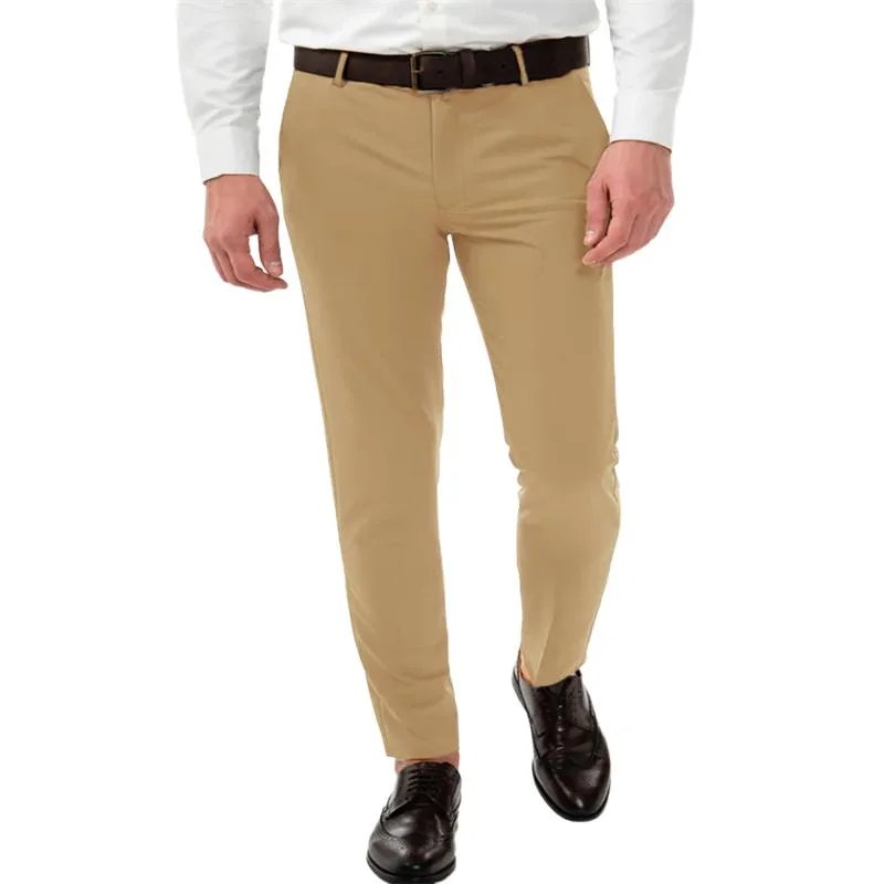 Men's Casual Solid Color Slim Fit Skinny Pants 53810664X sold by Manly product image thumbnail 5
