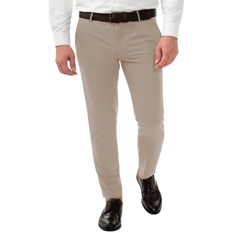 Men's Casual Solid Color Slim Fit Skinny Pants 53810664X sold by Manly product image thumbnail 2