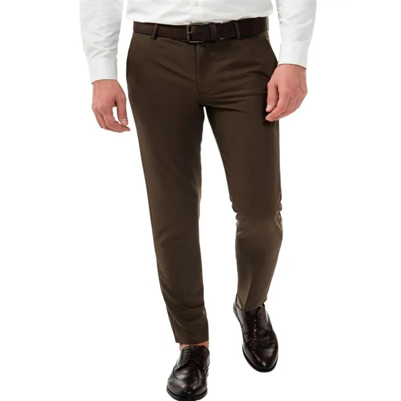 Men's Casual Solid Color Slim Fit Skinny Pants 53810664X sold by Manly product image thumbnail 3