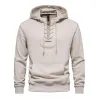 Men's Solid Cotton Loose Fit Hoodie 91105214X sold by Manly