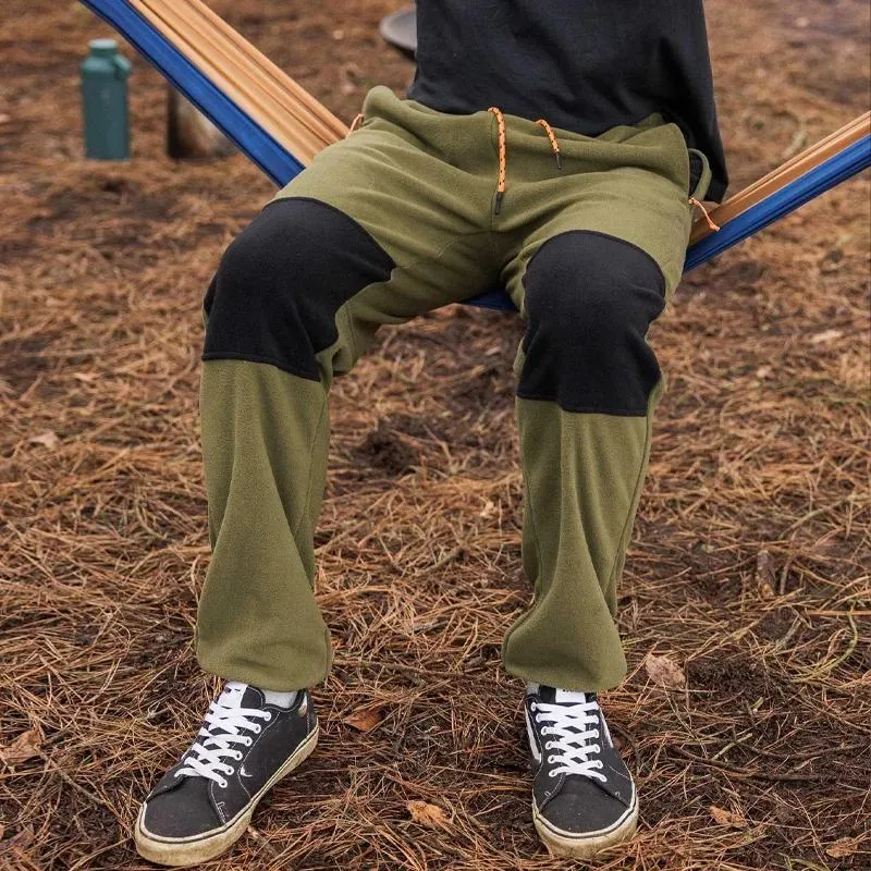 Men's Casual Colorblock Patchwork Elastic Waist Loose Sweatpants 56530897M sold by Manly product image thumbnail 2