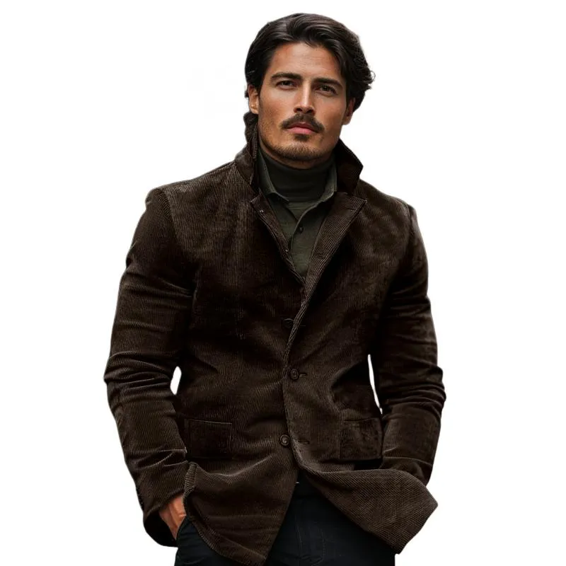 Men's Corduroy Single Breasted Blazer 99519956Y sold by Manly