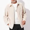 Men's Solid Color Lambswool Chest Pocket Jacket 42792266Y sold by Manly