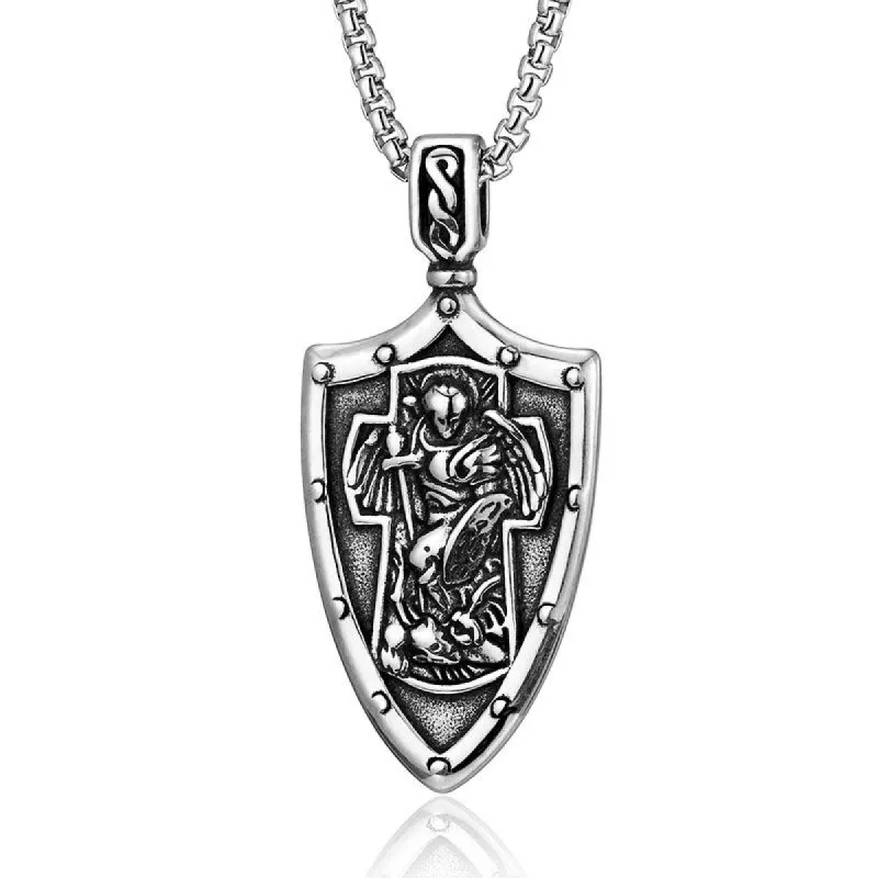 Vintage Casual Cross Templar Necklace 98713126TO sold by Manly