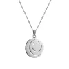 Retro Casual Smiley Face Necklace 14558659TO sold by Manly