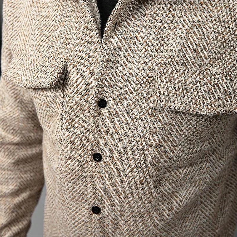 Men's Vintage Single Breasted Lapel Jacket 13607754X sold by Manly product image thumbnail 3