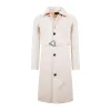 Men's Retro Classic Lapel Single Breasted Belt Long Trench Coat 55058957M sold by Manly