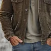 Men's Vintage Lapel Single Breasted Corduroy Jacket 71460914X sold by Manly