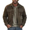 Men's Vintage Lapel Single Breasted Corduroy Jacket 71460914X sold by Manly