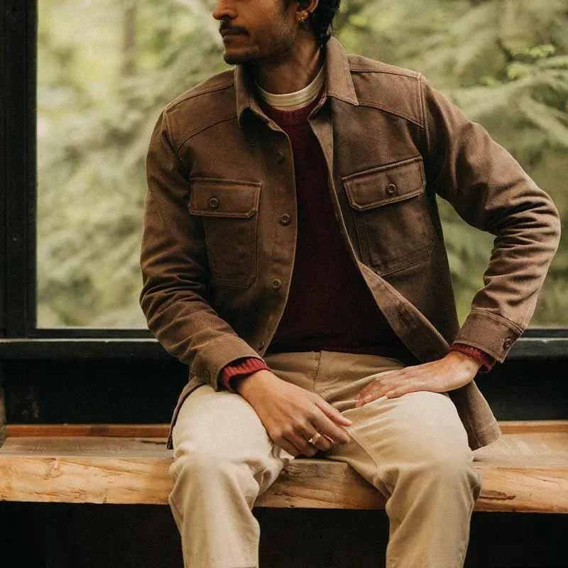 Men's Vintage Casual Long Sleeve Shirt Jacket 04713907X sold by Manly product image thumbnail 3