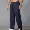 Men's Solid Color Corduroy Loose Casual Pants 61895601X sold by Manly