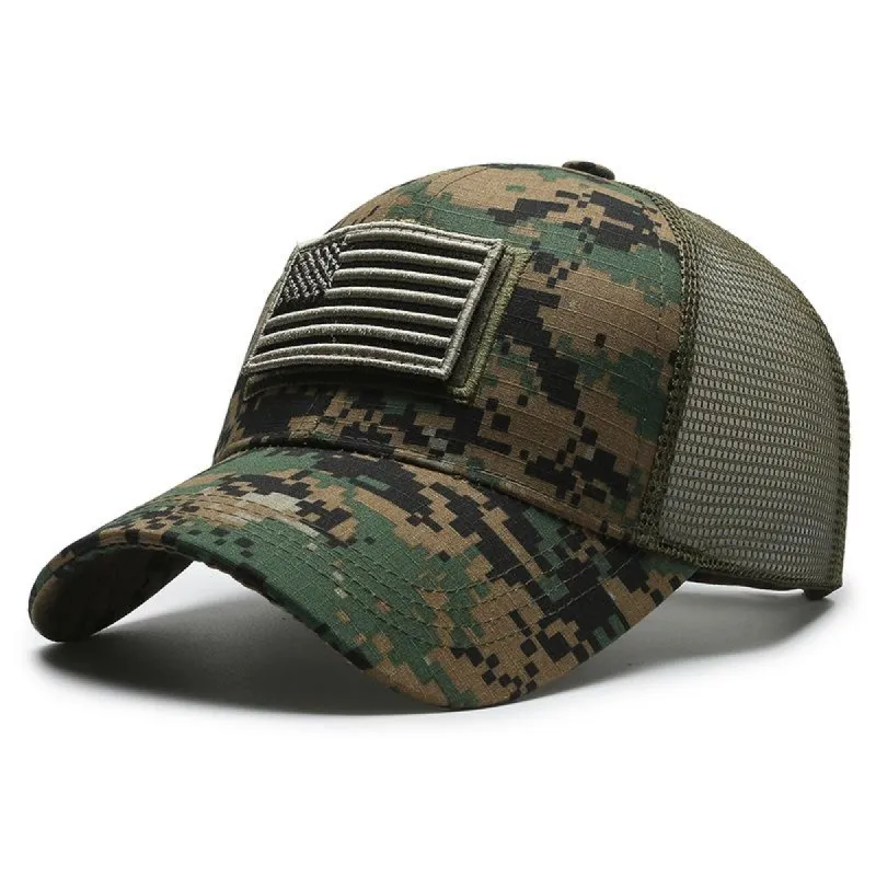Men's Outdoor Camouflage Baseball Cap 11680356Z sold by Manly