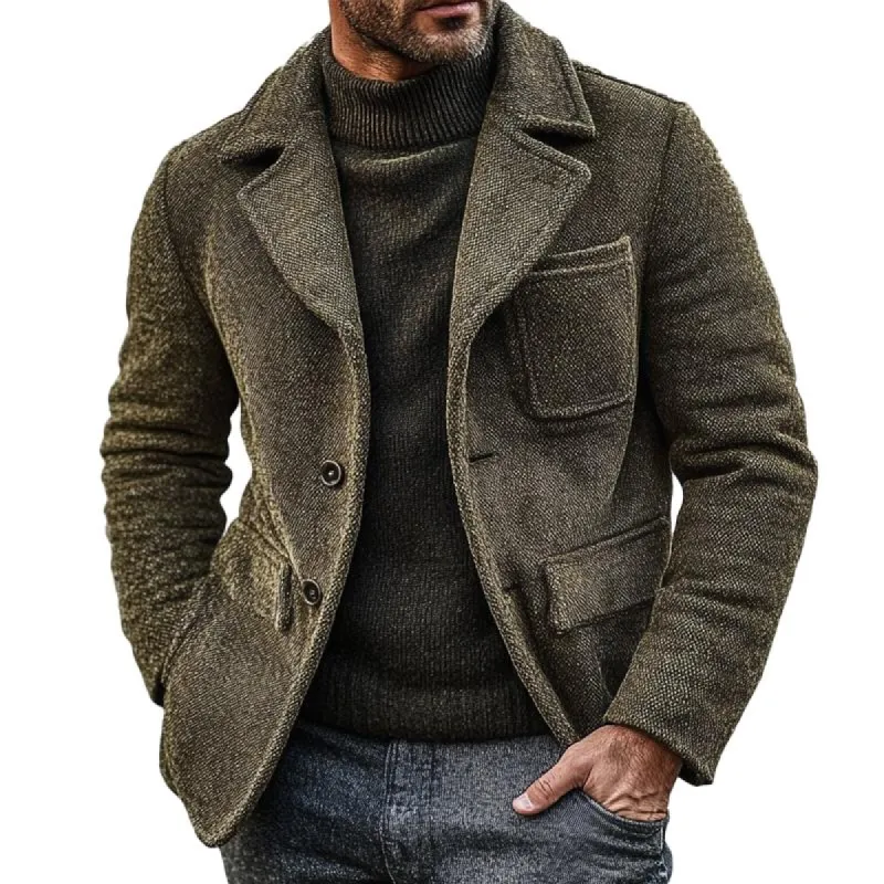 Men's Vintage Canvas Single Breasted Jacket 32815537X sold by Manly
