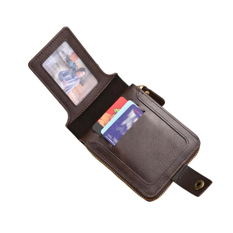 Men's Vintage Zipper Multi-Card Wallet 48820066U sold by Manly product image thumbnail 5